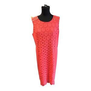 Rafaella Bright Coral Dress